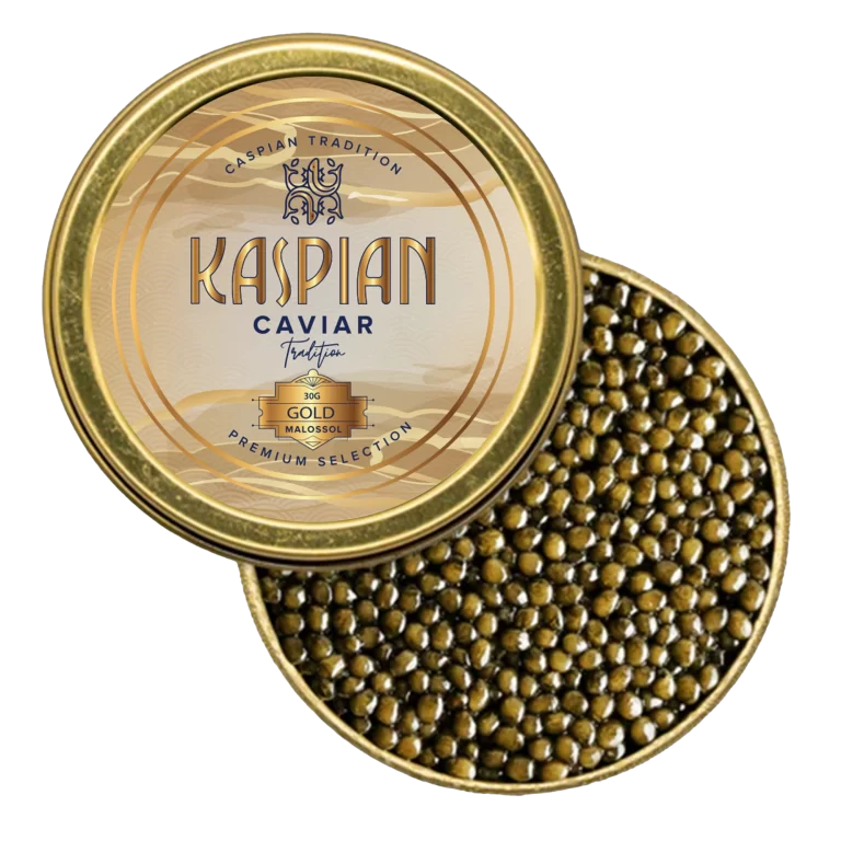 Kaspian Gold Caviar Sevruga Bringmaalu