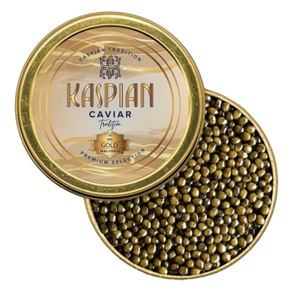 Kaspian Gold Caviar Sevruga Bringmaalu