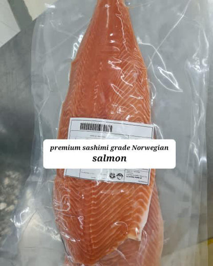 Sashimi Grade Salmon Fillet (1.2KG - 1.3KG)